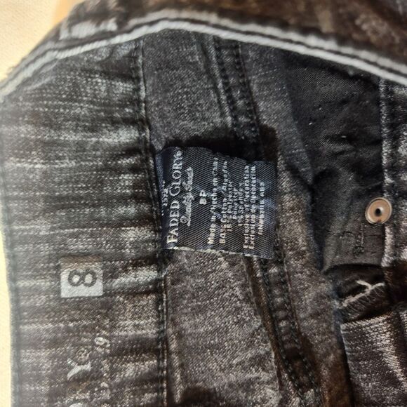 Faded Glory Black Flare Wide Leg Jeans - Picture 5 of 9